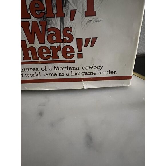 Elmer Keith His Life Story "Hell, I Was There! Cowboy Hunting Hardback 1979 - Picture 2 of 11